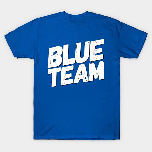 Blue Team T-Shirt by Coolsville